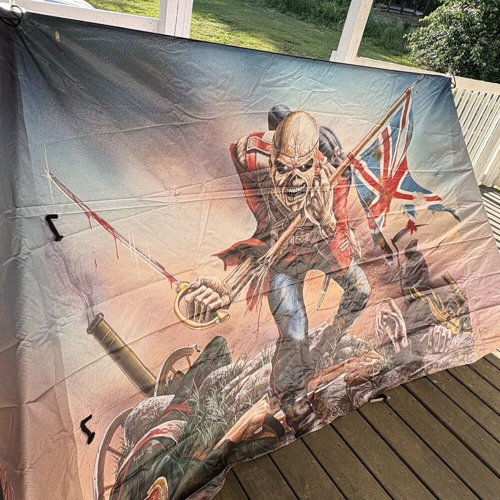 Iron Maiden: ‘Trooper’ FieldCandy SOLD OUT Ltd. 2-3 Person Camping Festival Tent - Picture 5 of 8